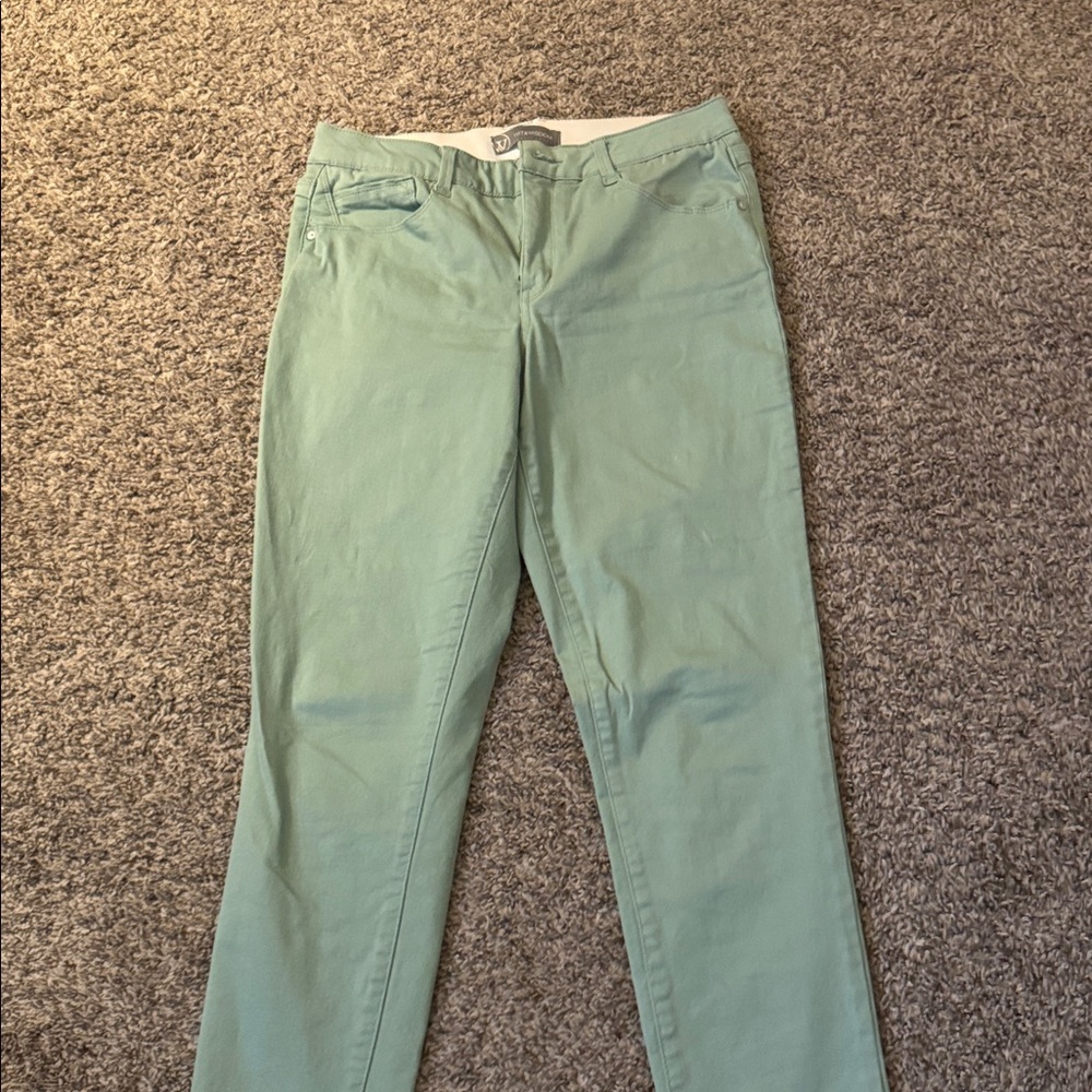 Mint Green Chino Pants wit & wisdom